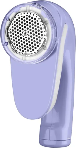 Vista 9 de Conair Afeitadora de tela y removedor de pelusas, afeitadora de tela portátil a pilas, lavanda, 1 unidad (paquete de 3)