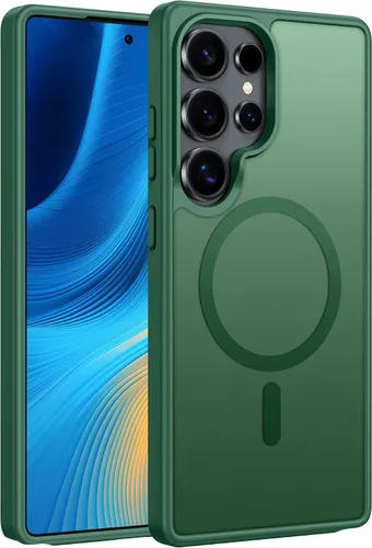 Vista 42 de FNTCASE Funda para iPhone 13 Mini: para iPhone 12 Mini [compatible con Magsafe] Funda magnética translúcida mate para teléfono, protección contra