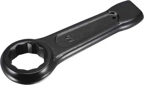 Vista 9 de uxcell Llave tipo anillo de extremo de caja de 0.866 in, herramienta de mano de llave de cabeza única de acero de alta resistencia Hand Tool
