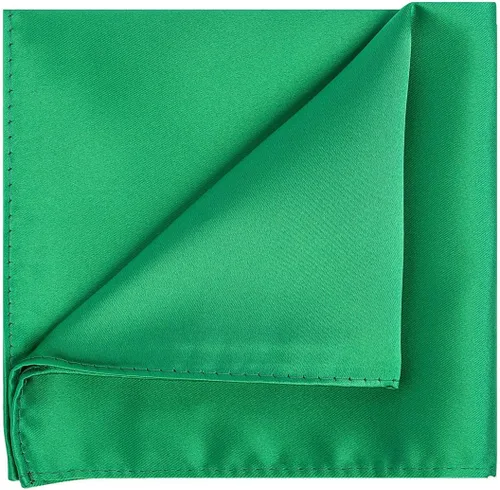 Vista 170 de KissTies Juego de corbatas de satén para hombre + pañuelo de bolsillo
