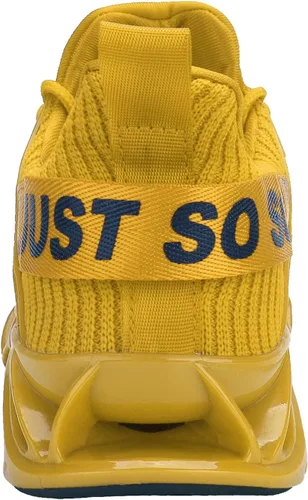 Vista 5 de COKAFIL - Zapatos de correr para hombre, tenis atléticos con bordes para caminar