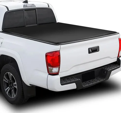 Vista 16 de Cubierta rígida de tres pliegues para Toyota Tacoma 2005-2015 con caja de 5 pies