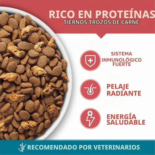 Vista 7 de Purina ONE Alimento seco natural para gatos, Tender Selects mezcla con salmón real, bolsa de 3.5 libras
