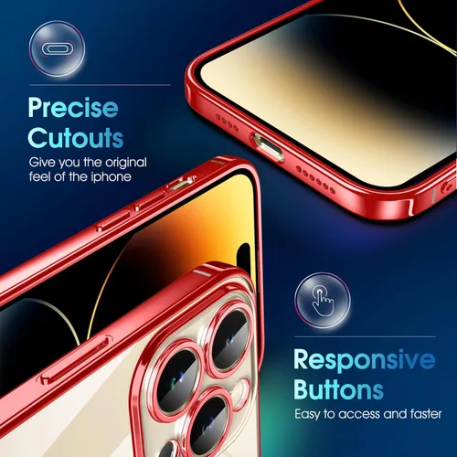 Vista 545 de Supdeal Funda cristalina transparente para iPhone 11, [No se amarillea] [Protección de la cámara] [Probado contra caídas de grado militar] Funda