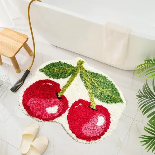 Vista 7 de LEVINIS Tapete de baño con pastillero para dormitorio de niños, tapete antideslizante y lavable para baño, ducha, bañera, dormitorio, 27.5 x 15.5