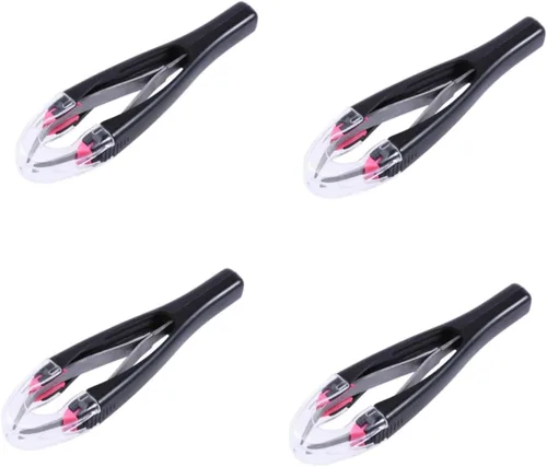 Vista 10 de Kit de pinzas retráctiles automáticas para cejas, herramienta de extracción de cejas de precisión, acero inoxidable de primera calidad para un aseo