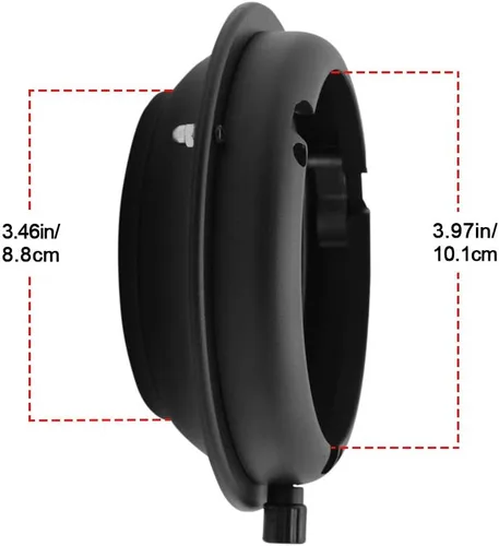 Vista 2 de Fotoconic Balcar Speedring a Bowens Mount Converter Adaptador Intercambiable Anillo para Estudio Flash Estroboscópico LED Video Light