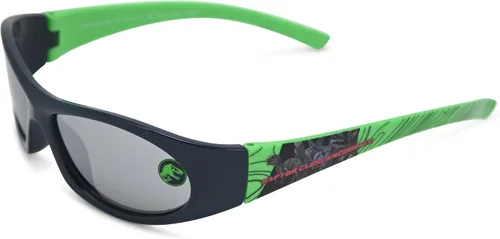 Vista 5 de Jurassic World Gafas de sol para niños con estuche para gafas para niños, gafas protectoras para niños