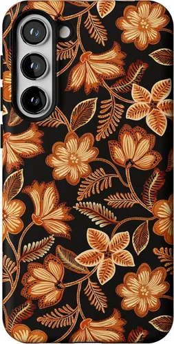 Vista 399 de Casely Funda para Galaxy S9 Postura de cadáver Yoga de esqueleto Diseño protector delgado esencial de doble capa