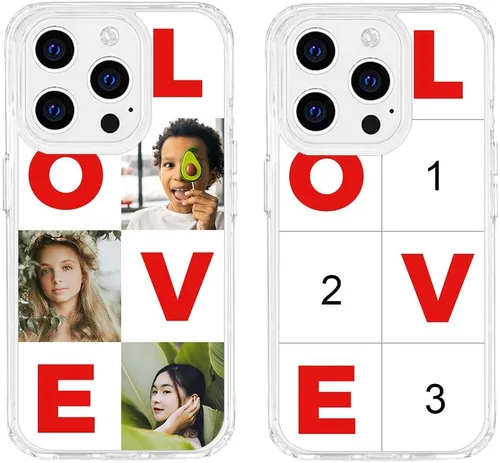 Vista 122 de Funda de teléfono personalizada para Apple iPhone 8 Plus iPhone 7 Plus, personalizada con foto, imagen, texto, imagen, diseño de imagen