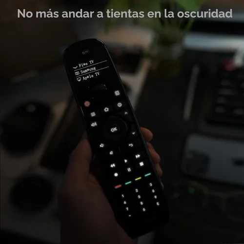 Vista 4 de SofaBaton Control remoto universal U2 con botón retroiluminado y rueda de desplazamiento mejorada, control remoto universal todo en uno con control