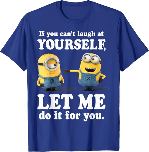 Vista 24 de Camiseta gráfica de Minions de Mi villano favorito: Ríete de ti mismo Negro