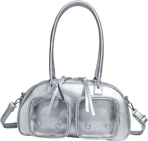 Vista 6 de Women Shoulder Bag Elegant Large Capacity Zipper Closure Ladies Shoulder Purse