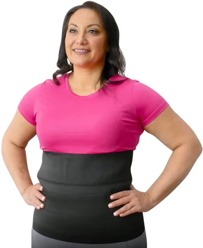 Vista 2 de ARMSTRONG AMERICA Faja abdominal ancha para el vientre XXL + banda posparto para el vientre y envoltura para el vientre, talla XL