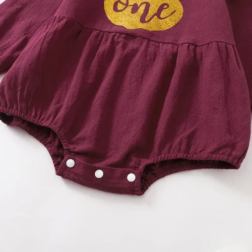 Vista 32 de Shalofer Traje de primer cumpleaños para bebé niña con diadema