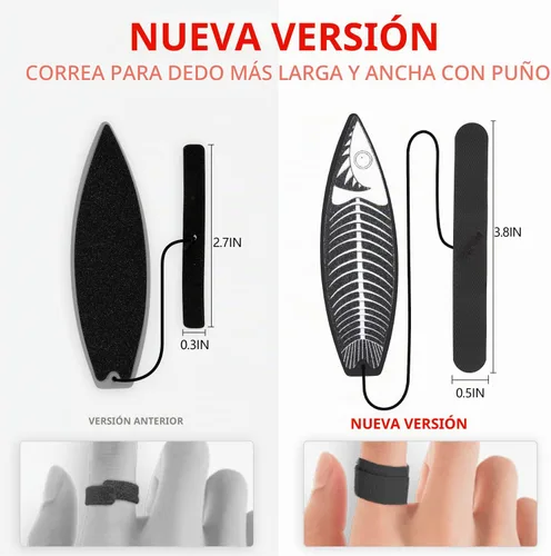 Vista 2 de Tabla de surf con dedos para paseo en automóvil, 6 mini tabla de surf de viento para ventana de coche