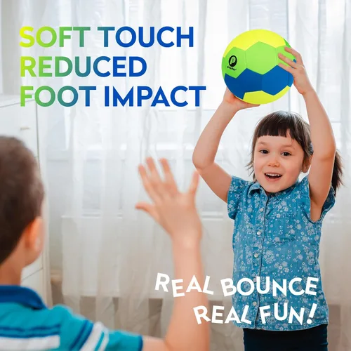 Vista 6 de Picador The House Ball, Soft and Safe Indoor Soccer Balls Size 4 for Inside Home Yard, Fun Kids Soccer Gifts for Girls Boys Indoor Play