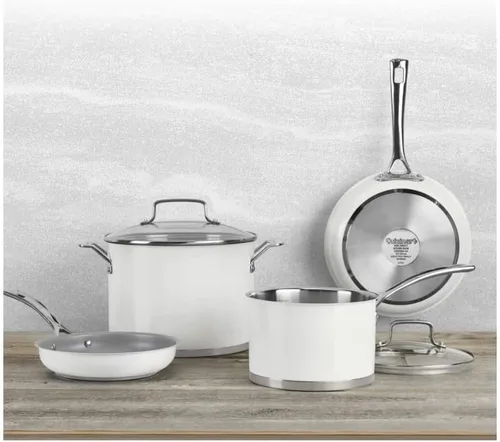 Vista 2 de Cuisinart MW89-11 Juego de 11 piezas blanco mate