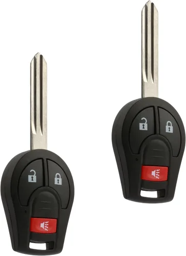 Vista 8 de Llavero de entrada sin llave control remoto compatible con Nissan Rogue Cube Juke Versa NV 2008 2009 2010 2011 2012 2013 2014 (CWTWB1U751)