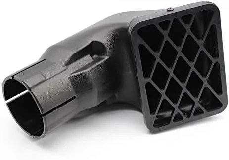 Vista 3 de Kit de esnórquel de admisión de aire frío negro para vehículo compatible con Jeep Cherokee XJ 1984-2001