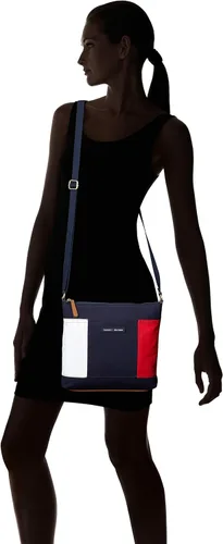 Vista 6 de Tommy Hilfiger Bolso cruzado de lona con bandera TH para mujer