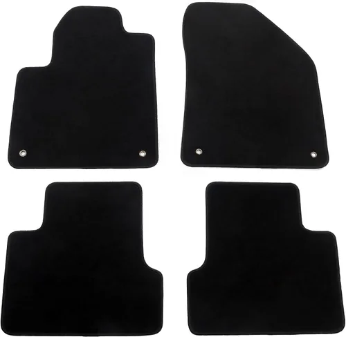 Vista 11 de IKON MOTORSPORTS, Alfombrillas de nailon para automóvil compatibles con Jeep Cherokee 4DR 2014-2023, alfombras de automóvil de pasajeros color beige