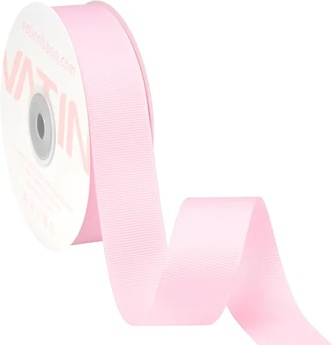 Vista 74 de VATIN Cinta de Grogrén Negra, 1-1/2" x 50 Yardas Continuas, Cinta de Grogrén de Poliéster Negra, Usar para Lazos de Bricolaje, Accesorios