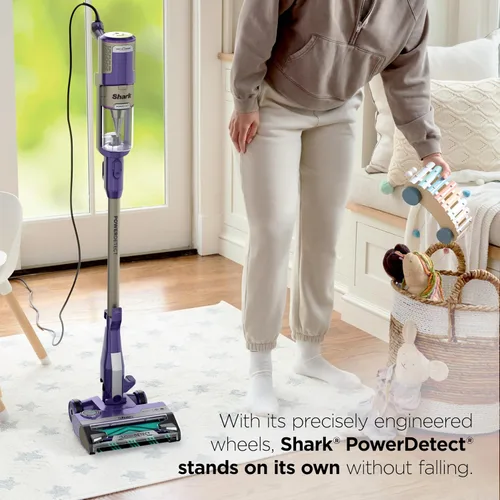 Vista 6 de Shark PowerDetect - Aspiradora con cable, autolimpieza, berenjena, HZ4002