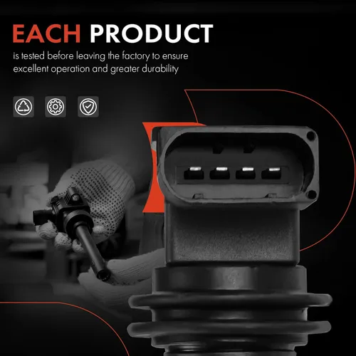 Vista 6 de A-Premium Paquete de bobinas de encendido del motor compatible con Porsche Cayenne 2003 2004 2005 2006 V8 4.5L Compatible with Cayenne 2003 2004