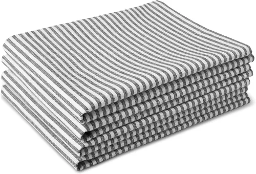 Vista 23 de Encasa XO Juego de toallas y paños de cocina Juego de 21 piezas de artículos esenciales de apartamento Manoplas de horno y soportes para ollas