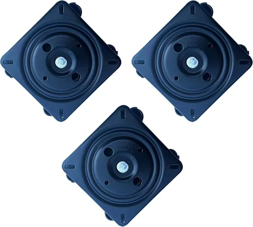 Vista 7 de Mecanismo para silla basculante giratoria con base de placa de resortes de acero y juego de tornillos