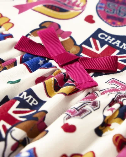 Vista 2 de Gymboree Girls' One Size and Toddler Short Sleeve Casual Printed Dresses