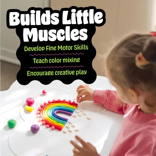 Vista 2 de Hygloss Masa de Modelado para Jugar para Niños – Masa Sensorial Segura y No Tóxica para Artes y Manualidades – Tubo de 1 lb – Arcilla de Jugar