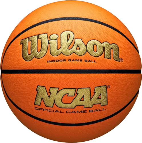 Vista 19 de Wilson NCAA Evo NXT Balones de Baloncesto Oficiales para Juegos en Interiores - Tamaños 6 y 7