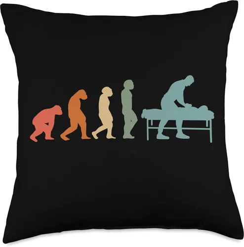 Vista 5 de Physiotherapist Accessories Gifts Shirts Fisioterapia, quiropráctico, fisioterapeuta, almohada de fisioterapeuta, 16 x 16, multicolor