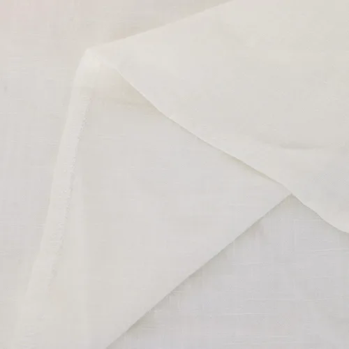 Vista 6 de Camisas de lino de algodón para mujer 2022, estilo casual, de manga corta, con cuello y botones, color liso, ajuste holgado