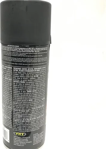 Vista 3 de VHT SP820 - Pintura plástica negra de alta temperatura, 11 onzas, paquete de 2