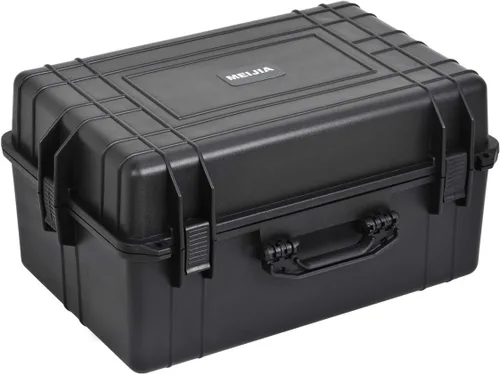 Vista 13 de MEIJIA Funda rígida protectora impermeable portátil, funda para cámara con espuma de ajuste personalizable insertada, apta para uso con drones