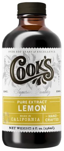 Vista 14 de Cook's, Sabor puro de vainilla sin alcohol, para cocinar, hornear, postres, extracto alternativo de vainilla de Madagascar sin alcohol, 8 onzas