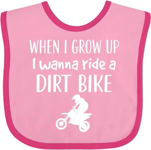 Vista 10 de inktastic Babero para bebé de motocross Future Dirt Biker