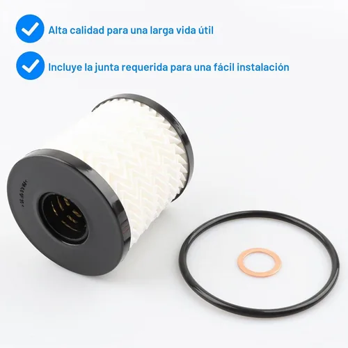 Vista 3 de Filtro de aceite, repuesto 11427622446 compatible con Mini Cooper y Mini Cooper S - Mini Cooper 2007-2015, Mini Cooper Countryman 2011-2016, Mini