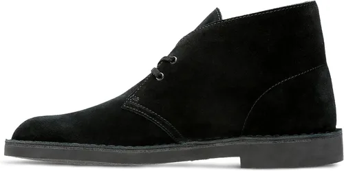 Vista 6 de Clarks Botas Chukka Bushacre 2 para hombre Ante negro