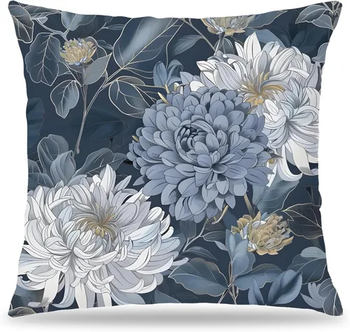 Vista 53 de Fundas de Almohada Gótica de Polilla y Mariposa 18x18, Fundas de Almohada Celestial de Luna de Academia Oscura para Sofá, Decoración Gótica