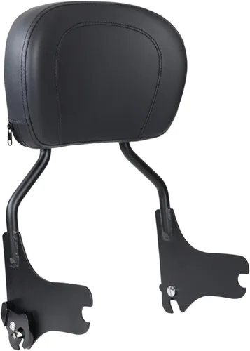 Vista 7 de Respaldo del pasajero Sissy Bar W/Pad Compatible Con Para Touring 1997-2008 Negro