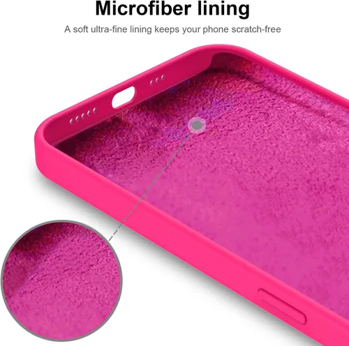 Vista 6 de Funda de silicón para iPhone 12 de 6.1 pulgadas e iPhone 12 Pro Max de 6.7 pulgadas