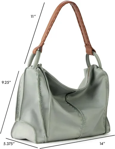 Vista 2 de The Sak Los Feliz Bolso Hobo - Bolso grande de cuero de primera calidad para mujer para todos los días y viajes - Bolso duradero con bolsillo