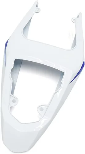 Vista 8 de Motocicleta azul blanco negro carenado apto para Suzuki GSXR 600 GSXR750 K4 2004 2005 04 05 GSX-R600 750 04 05 ABS inyección de plástico carenado kit