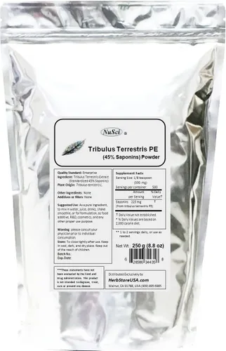 Vista 3 de Extracto de Tribulus Terrestris en polvo puro (250 gramos (8.8 oz))