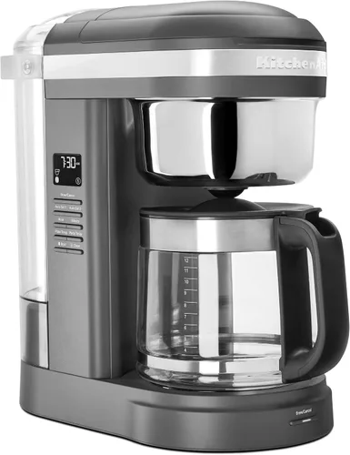 Vista 8 de KitchenAid Cafetera de goteo de 12 tazas con cabezal de ducha en espiral - KCM1208