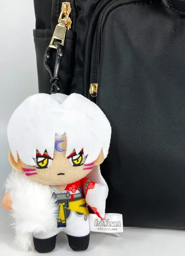 Vista 4 de Great Eastern Entertainment Inuyasha - Peluche Sesshomaru de 4.5 pulgadas de alto